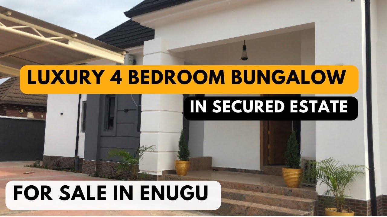 Houses for sale in Enugu | Best Estates In Enugu | Affordable Bungalow For Sale In Enugu, Nigeria