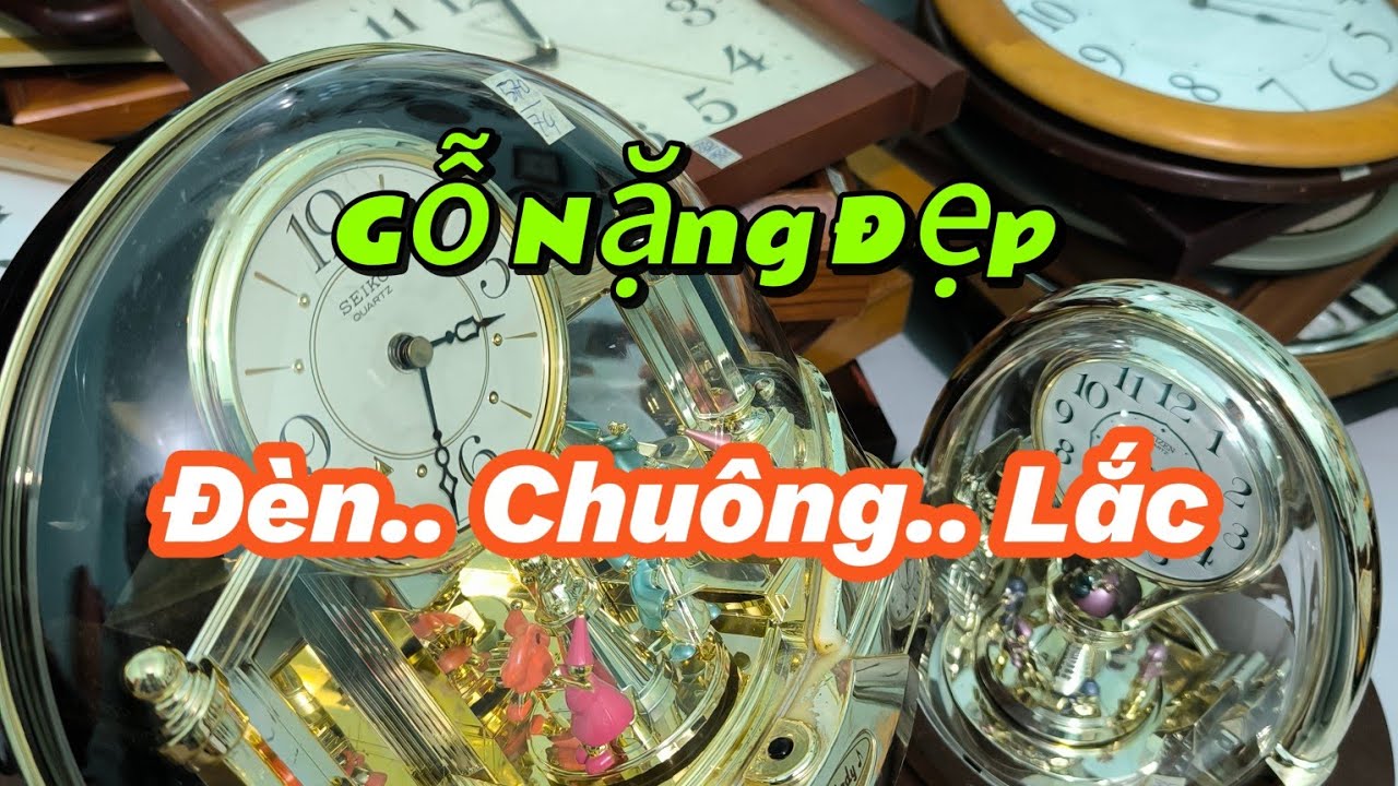 Lắc Xoay + Chuông.. Hàng VIP.. Gỗ Đẹp.. Hàng Bãi Nhật (238)