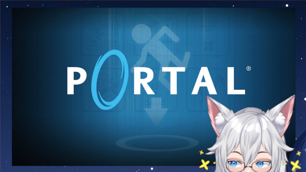 Playing Portal for the first time!