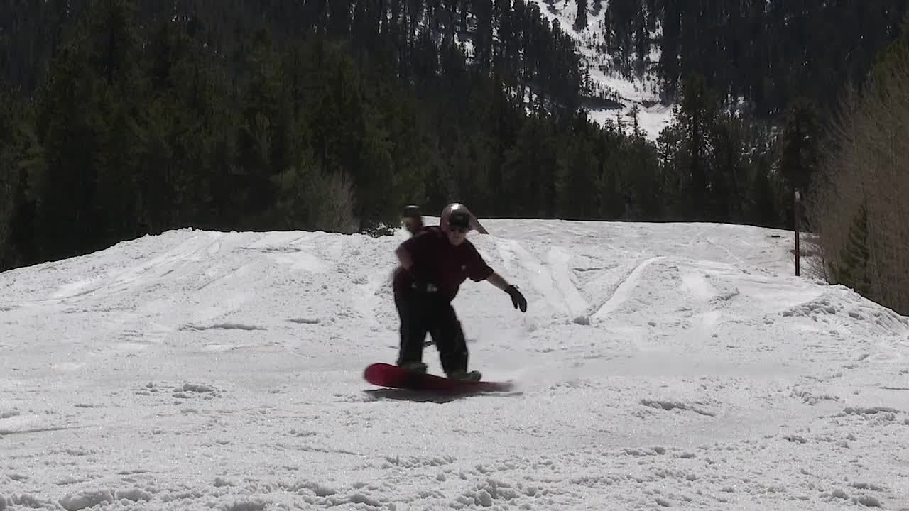 'Rollercoaster' ski season comes to a close at Lee Canyon