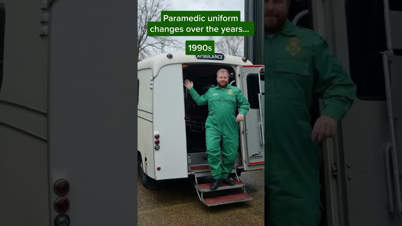 London Paramedic uniforms over the years #History #Ambulance
