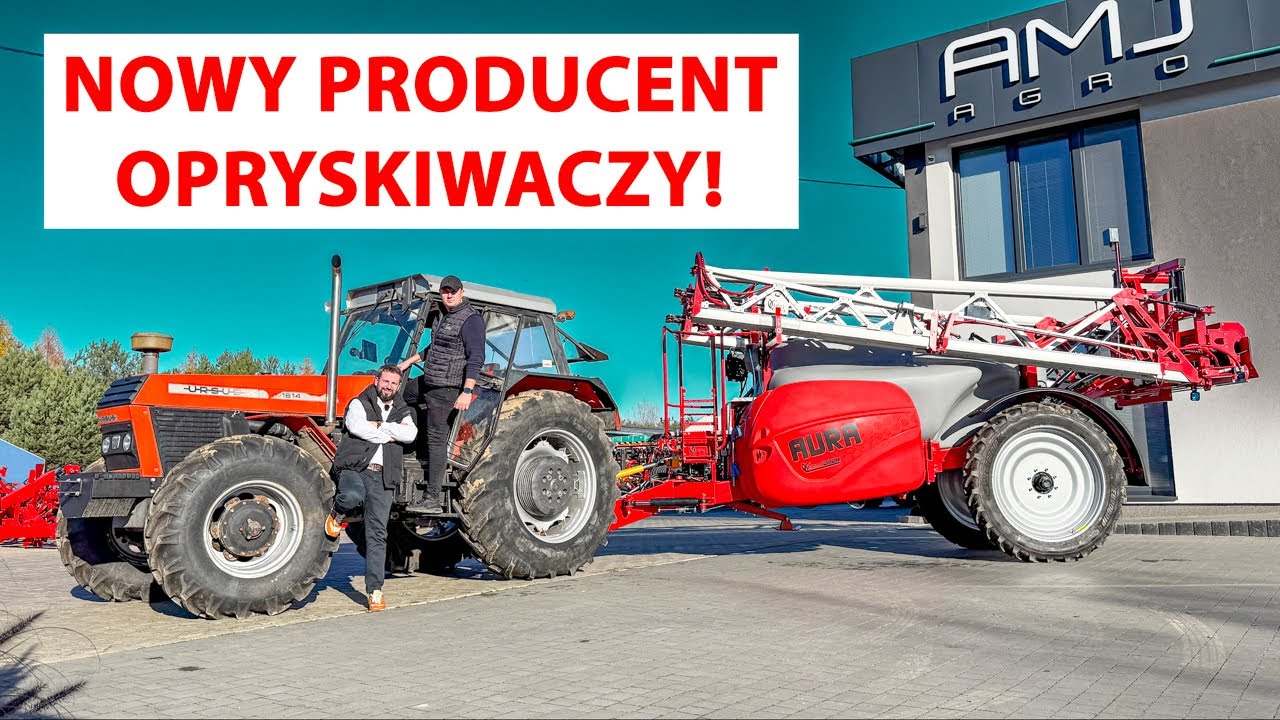AURA AMJ AGRO - ROLNIK SZUKA OPRYSKIWACZA (WalkAround / Prezentacja)