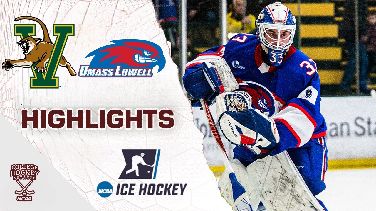 UMass Lowell vs Vermont | NCAA College Hockey Highlights | February 14, 2026