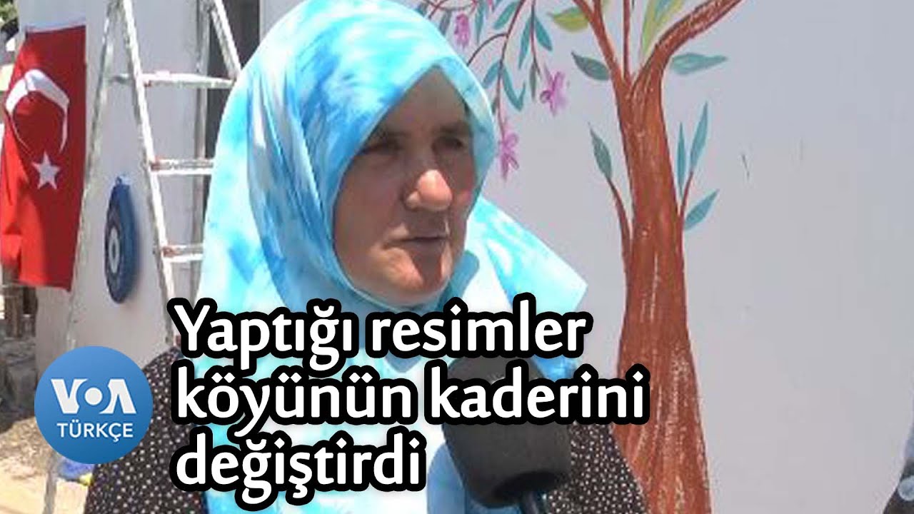 Duvar Resimleriyle Köyünün Kaderini Değiştirdi