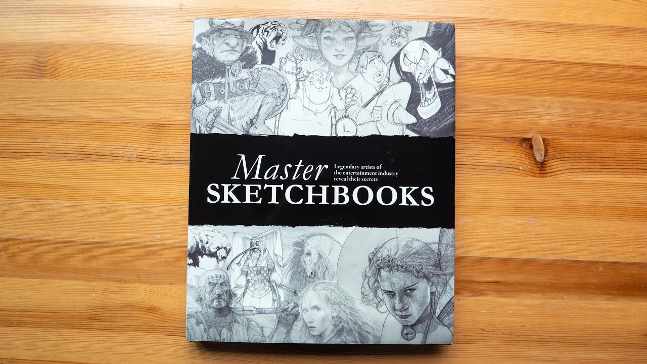 Master Sketchbooks by 3dtotal Publishing (book flip)