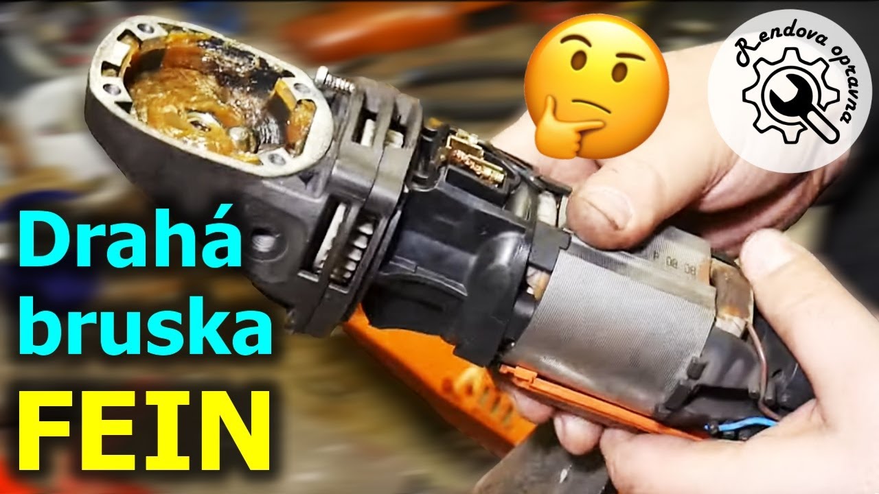 Bruska z kovošrotu od Fein za 50kč