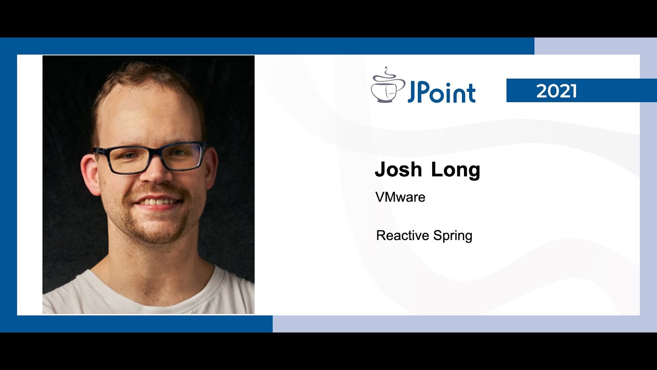 Josh Long — Reactive Spring