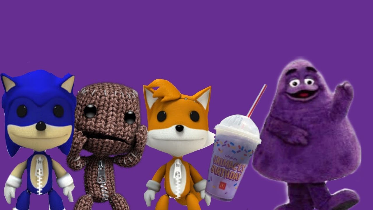 LittleBigPlanet3 (US)Sonic and tails The Grimace Shake