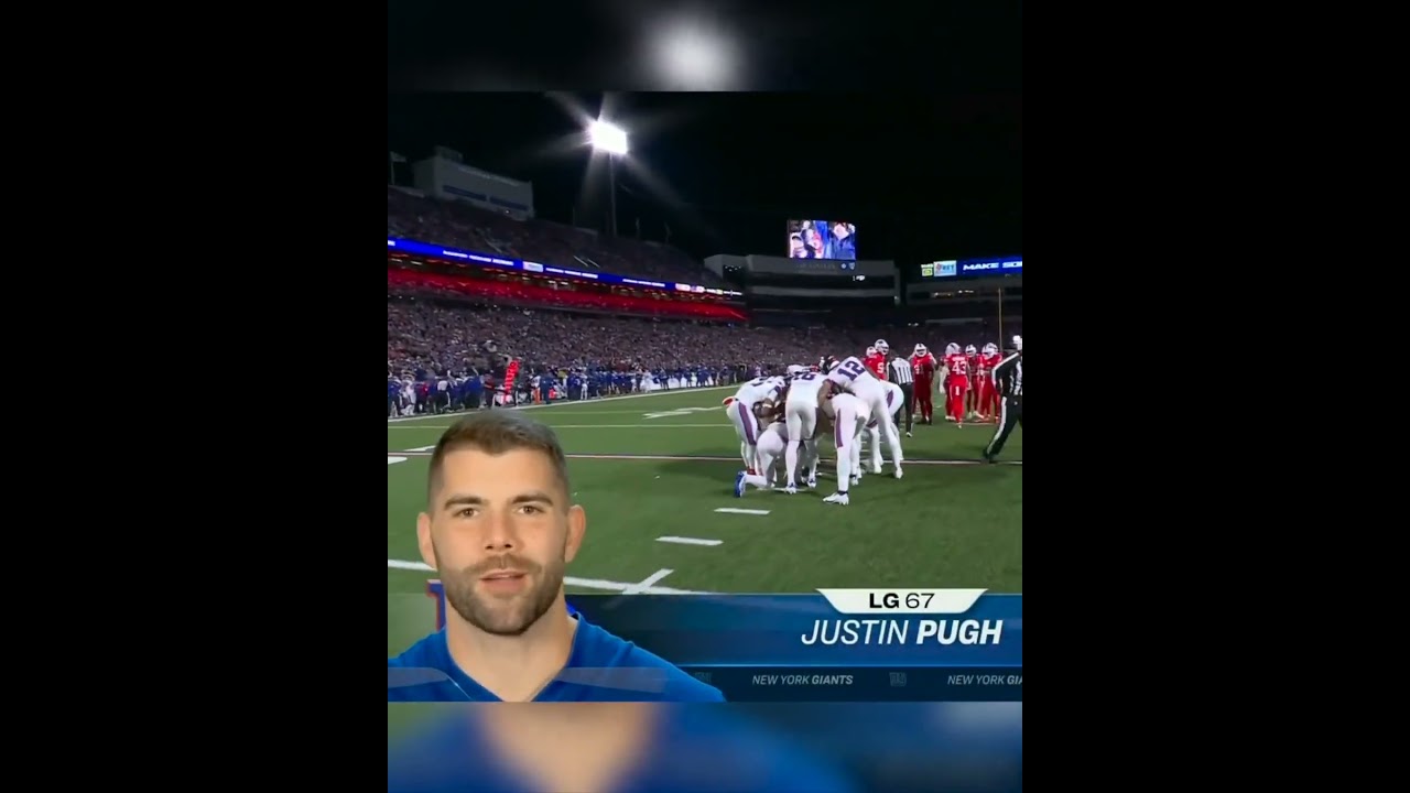 This Justin Pugh intro was great 😂  (📺: NBC) #shorts