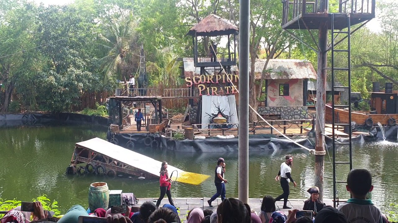 Scorpion pirates show di GSA, Ancol 2019