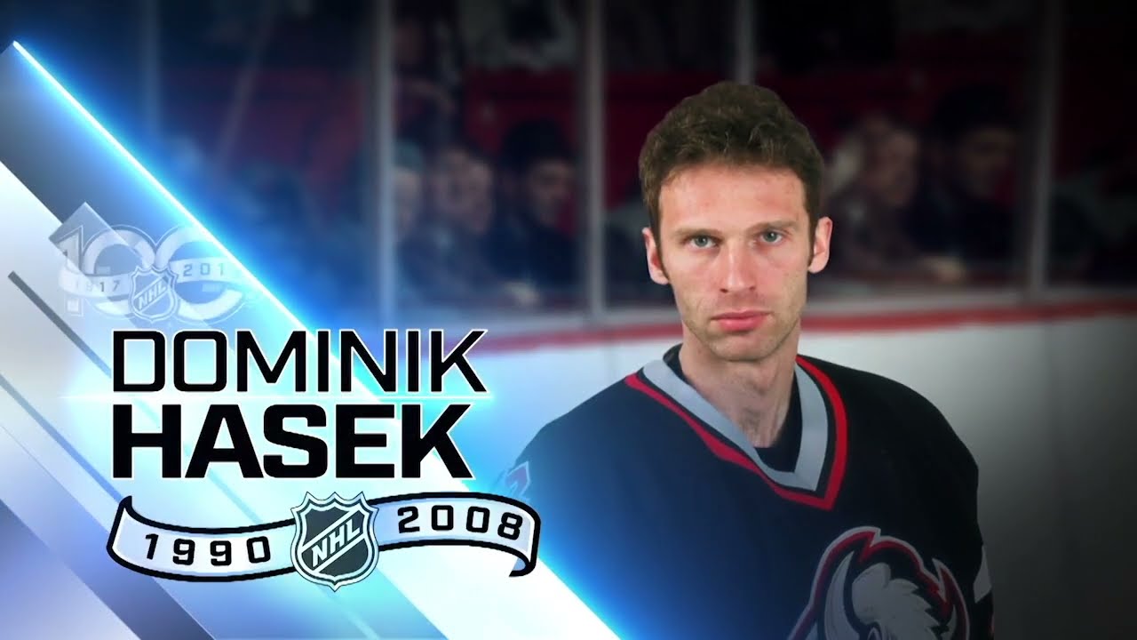 Dominik Hasek | 100 Greatest NHL Players (first 100 years) | 2017