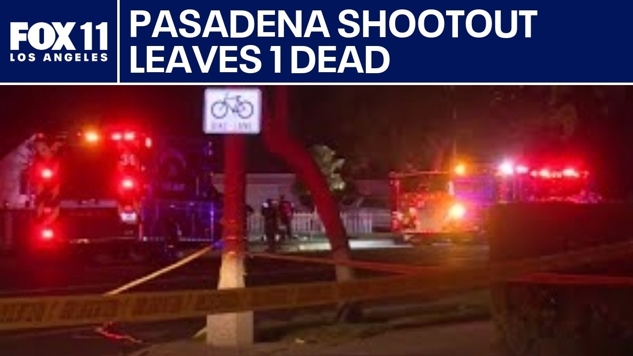 Suspect dead, officer injured in Pasadena shooting
