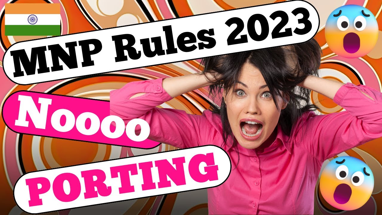 TRAI New MNP Rules 2023 | Jio Airtel Vi No SIM Porting | SIM Porting Rules 2023 #trending