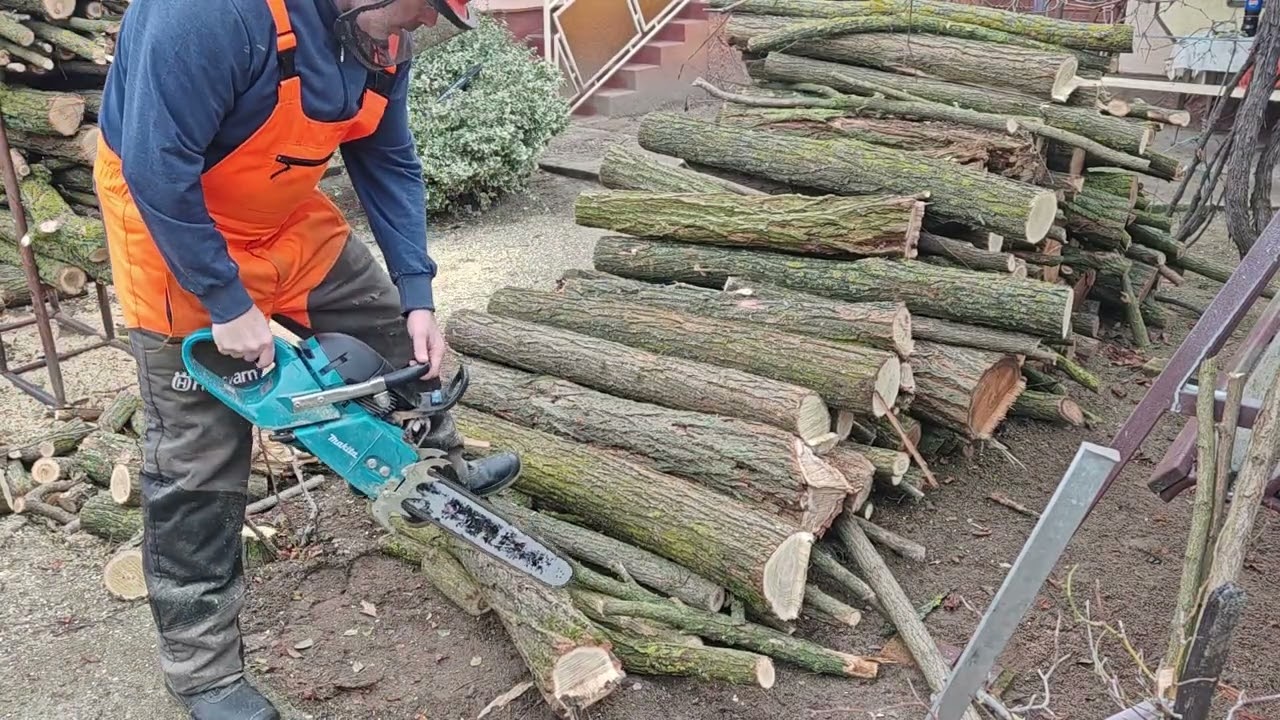 Makita EA7900 láncfűrész/chainsaw fűrészelgetés, kalodázás