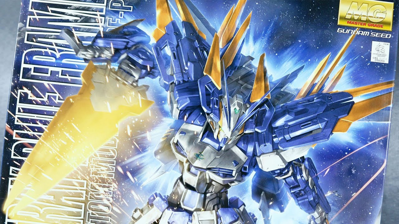 MG Gundam Astray Blue Frame D UNBOXING
