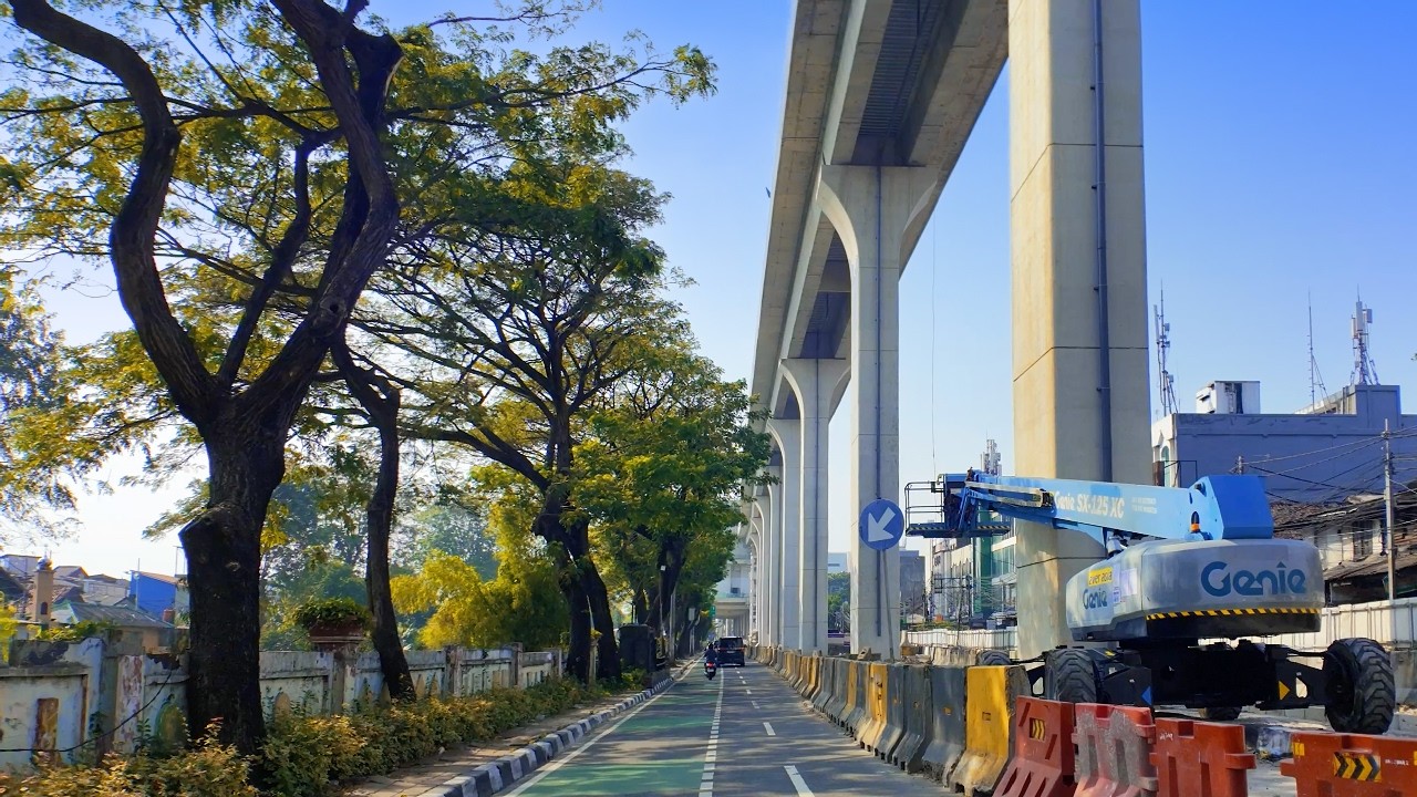 4K | Update Juli 2026 - 94,061% Progres LRT Jakarta Tahap 1B Velodrome - Manggarai