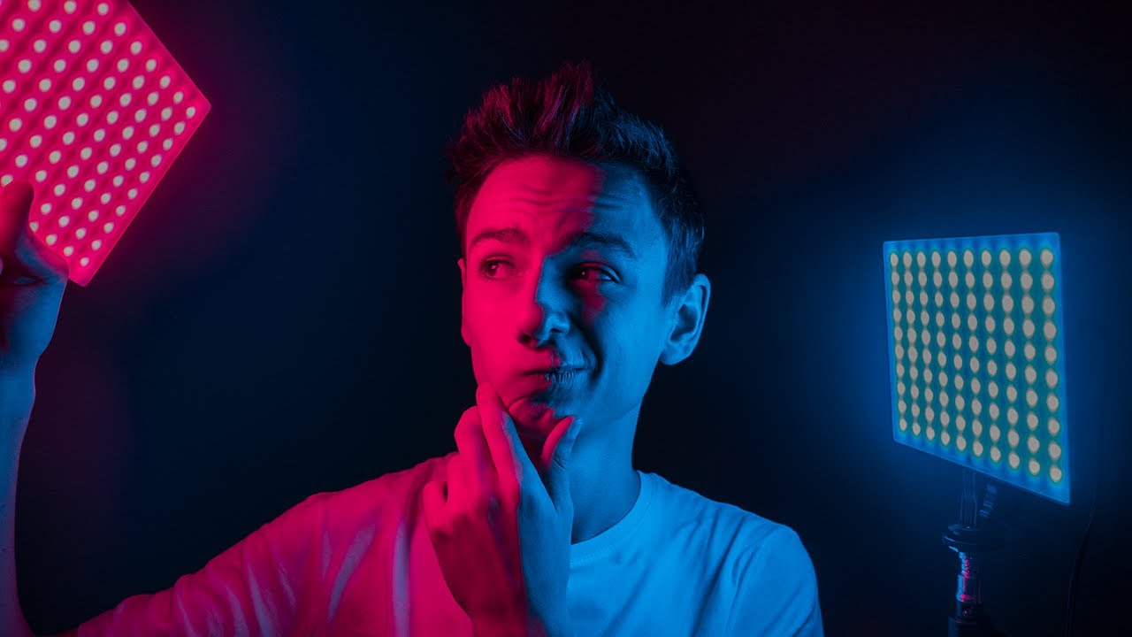 TANIE OŚWIETLENIE RGB DO FILM&Oacute;W