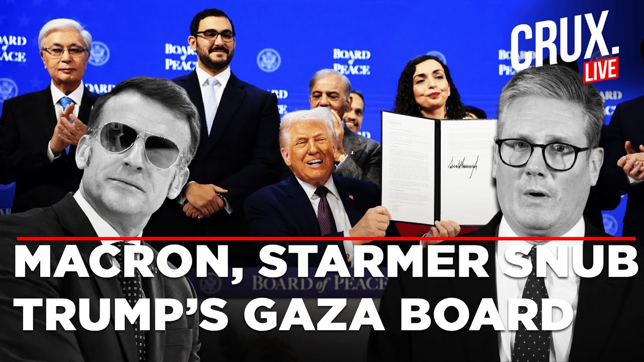 LIVE | Trump Launches &lsquo;Board Of Peace&rsquo; In Davos, Signs Charter For Post-War Gaza Rebuild | WEF 2026