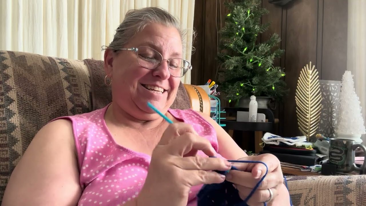 Snowflake crochet and company chat!