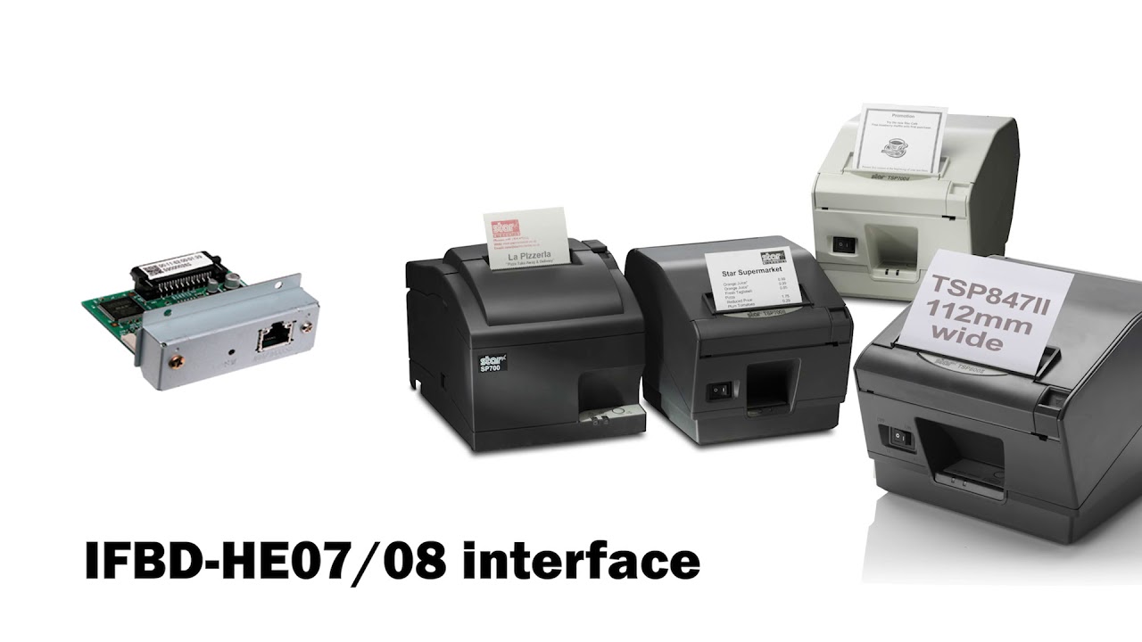 Ethernet/WiFi Reset on Star Printers