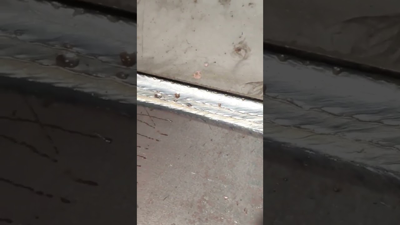 Mig welding multipasses