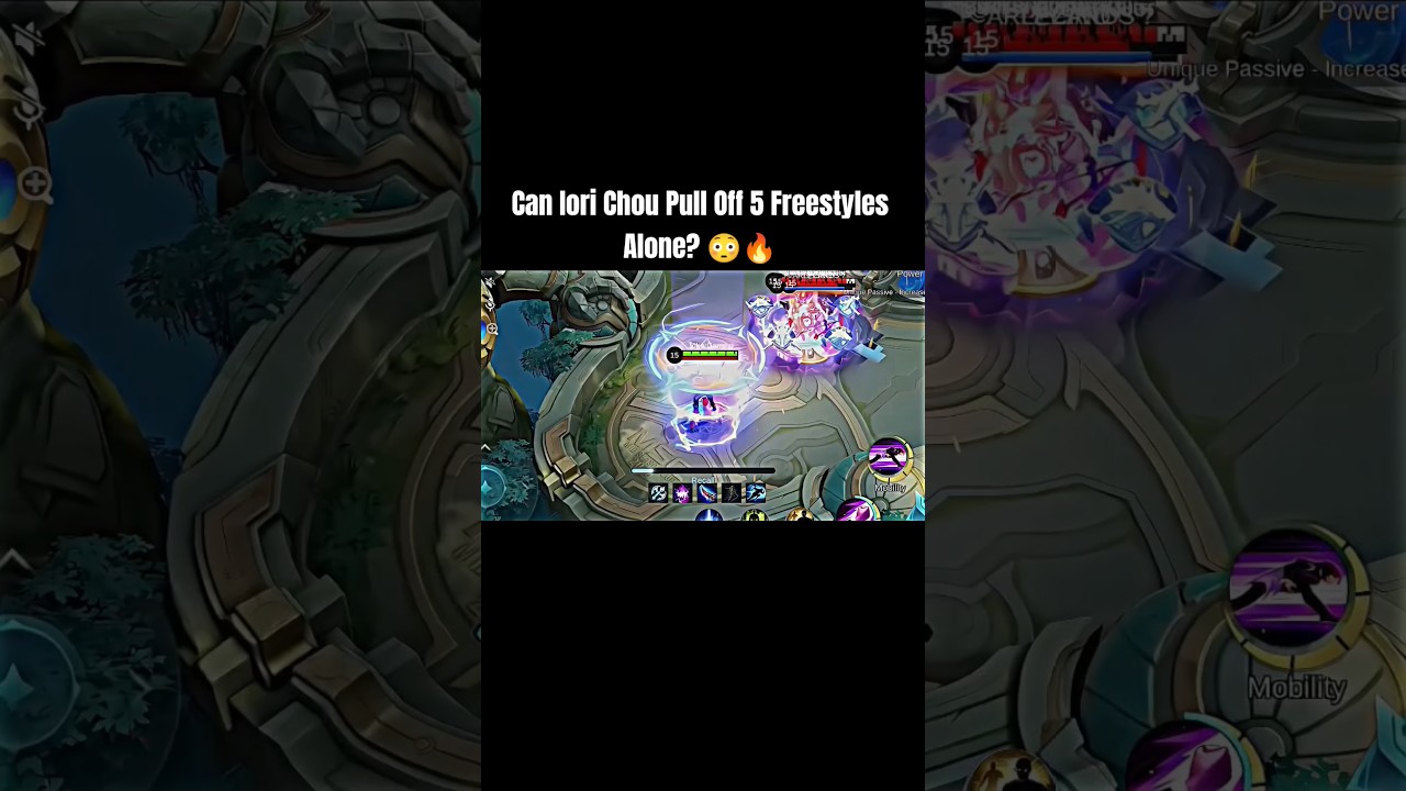 Recalling in Front of Iori Yagami? Big Mistake 💥 #mlbb #mobilelegends #chou&nbsp; #mlbbcreatorcamp&lrm;