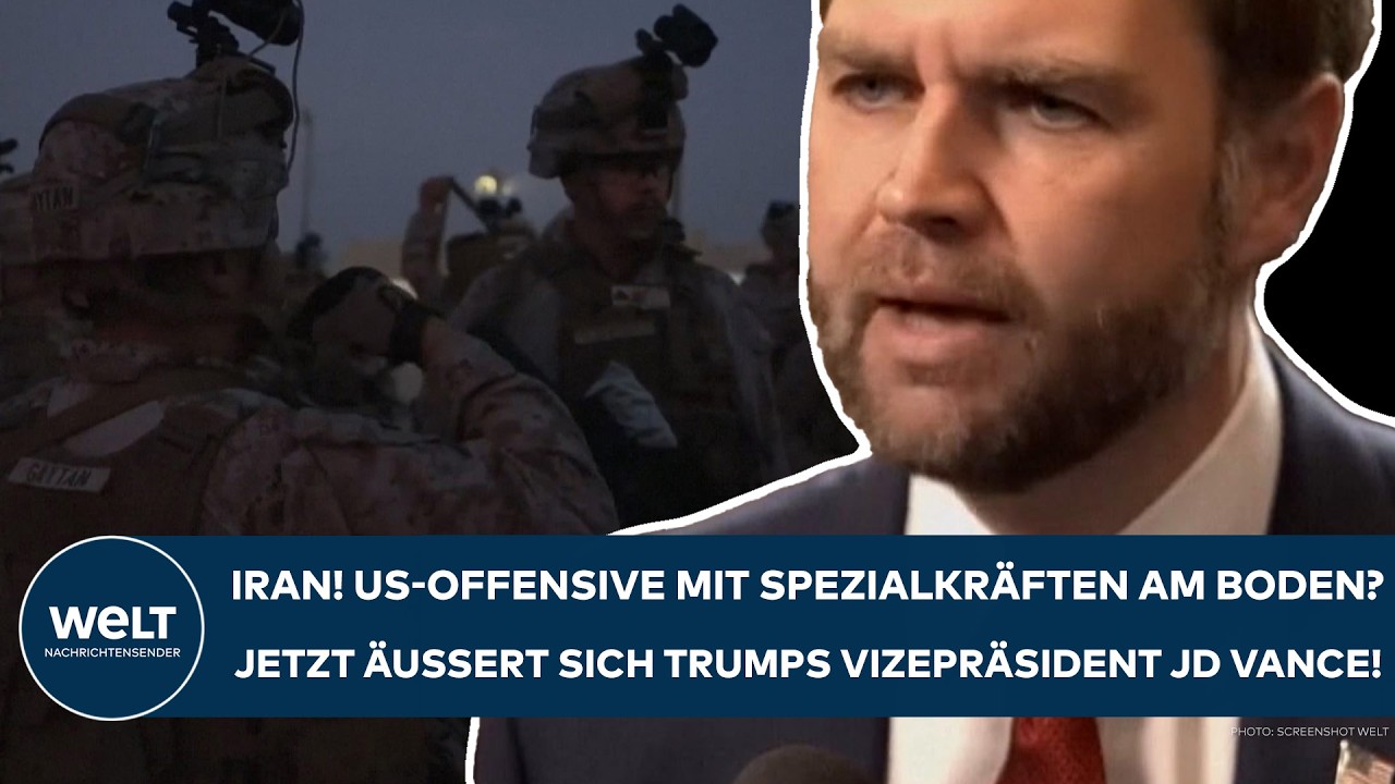 IRAN-KRIEG: US-Offensive mit Spezialkr&auml;ften am Boden? Jetzt &auml;u&szlig;ert sich Trumps Vizepr&auml;sident Vance!
