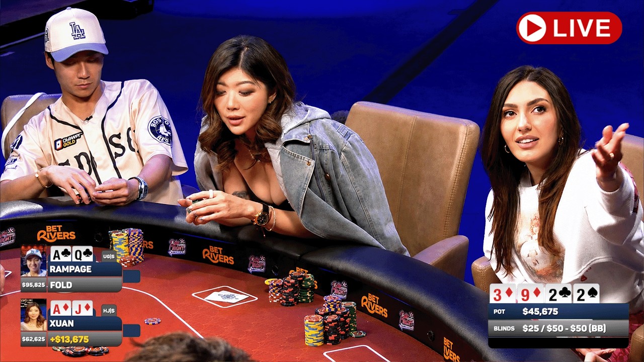 Xuan Liu, Rampage, Kelly Minkin, Stanley Tang, Jungleman &diams;️ Livestream Poker &diams;️ Hellmuth&rsquo;s Home Game
