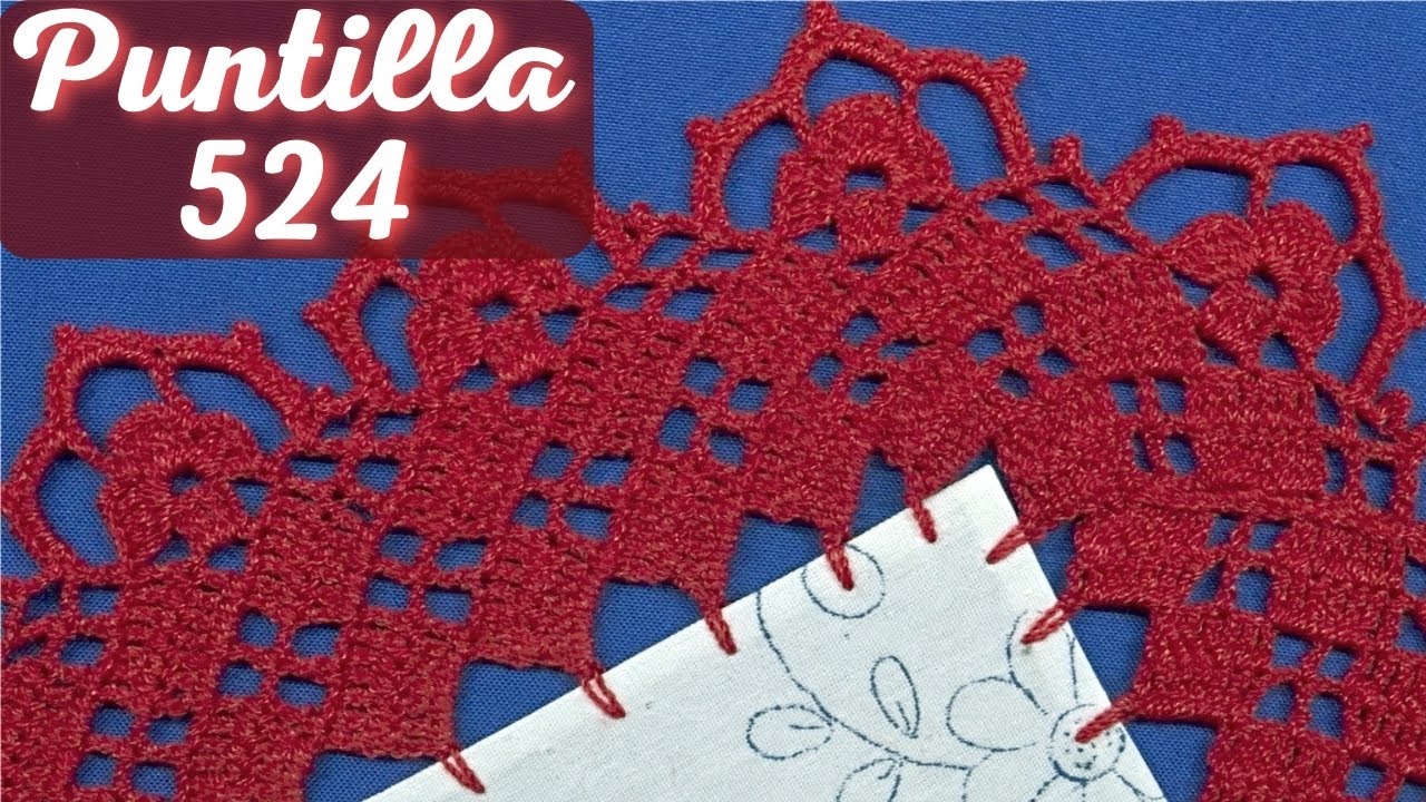 Puntilla 524 | UNA SOLA VUELTA | Puntillas Maribel