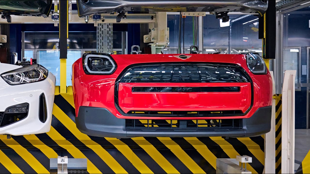 2024 MINI Countryman ELECTRIC Production In Germany | FULL PROCESS