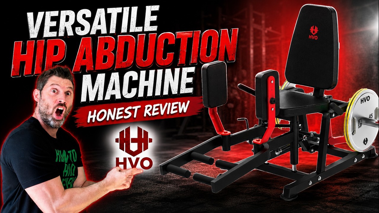 HVO Dual Function Hip Adduction & Abduction Machine - Full TEST and REVIEW - Home / Garage Gym