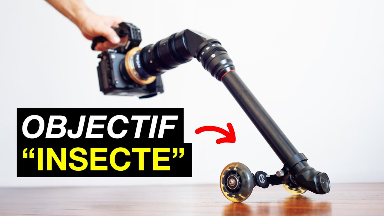J'ai mis des ROUES sur l'objectif le plus BIZARRE du monde