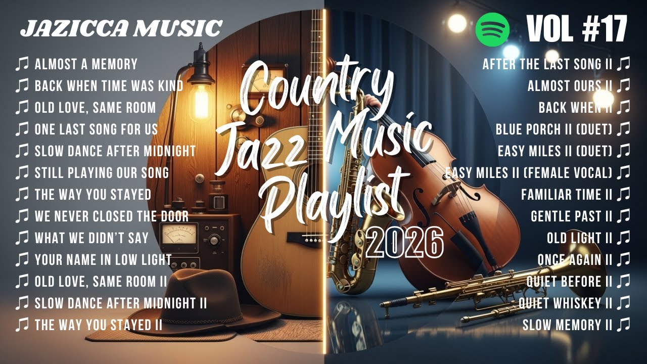 Slow Swing Country Jazz | Warm Vintage Grooves 🎷💿