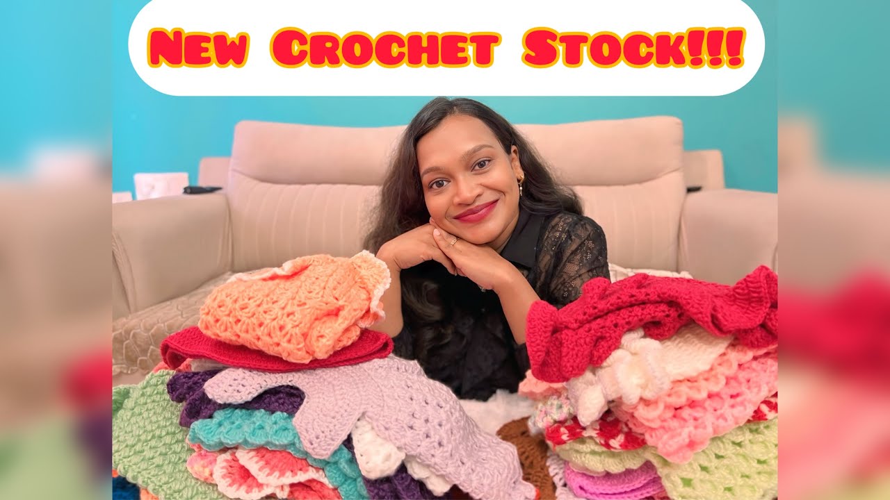 New Crochet Stock 🤗 || #viral #trending #crochet #handmade #youtube 