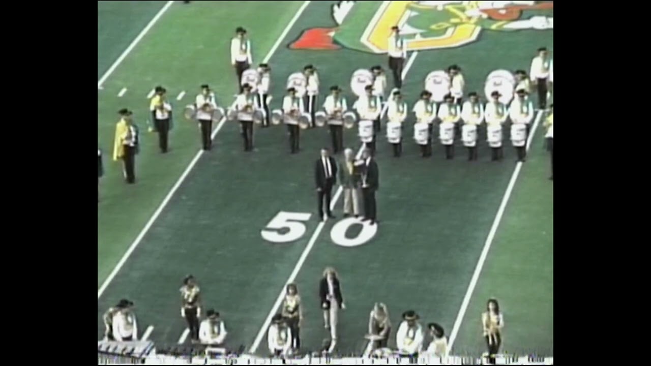 Husky Marching Band - Oregon Game, 1992