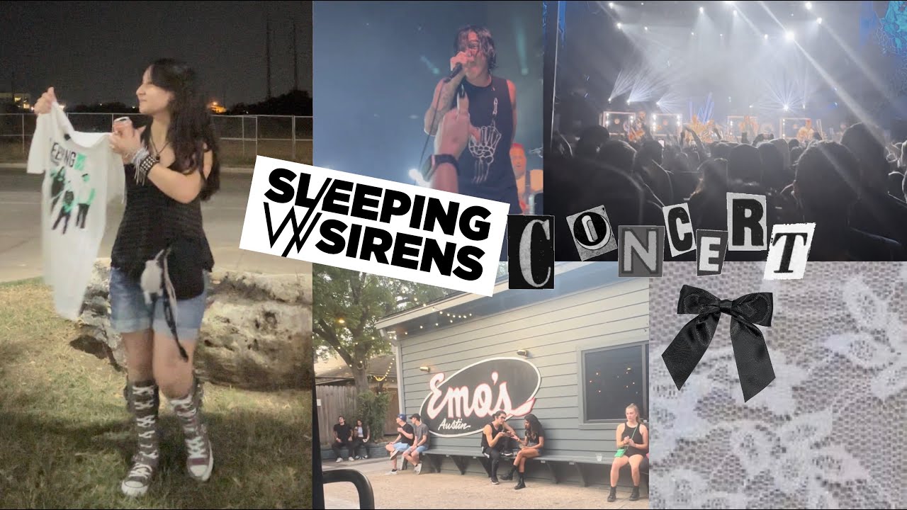 grwm: sleeping with sirens concert vlog :D
