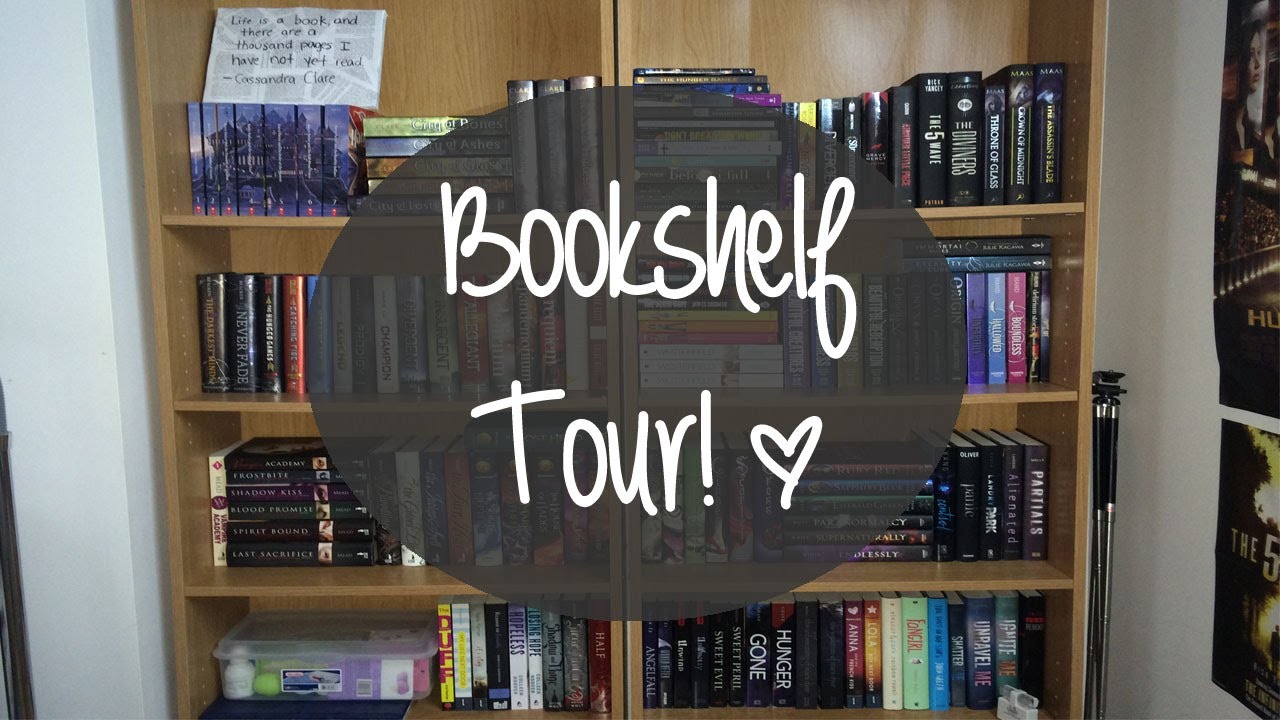 BOOKSHELF TOUR 2014!