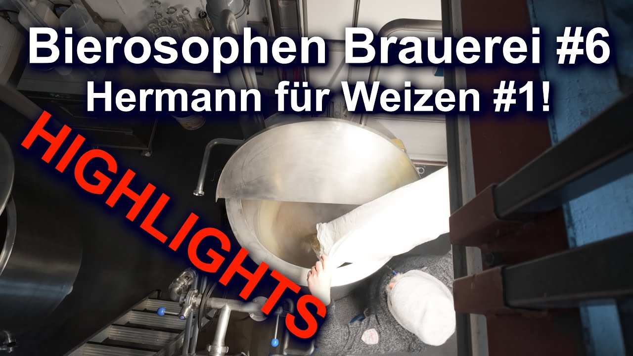 Erster Weizen in der großen Brauerei – Doppelmaische Hermannverfahren #1 | CUT Bierosophen #100