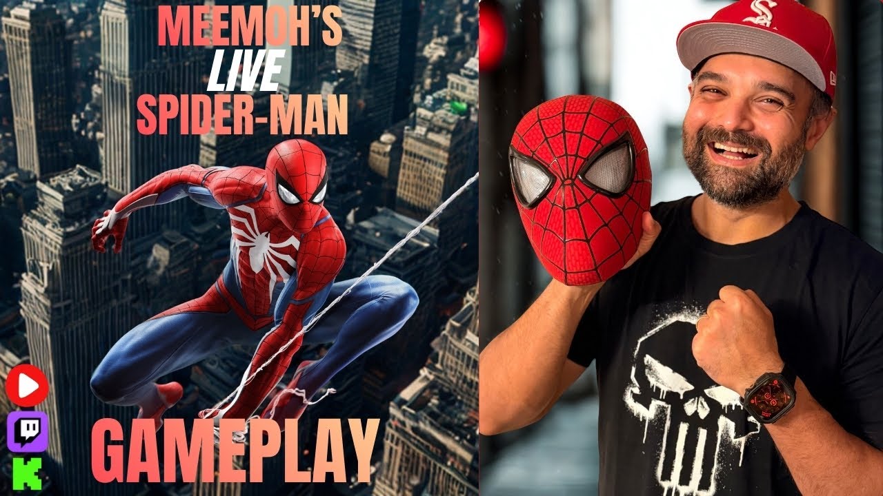 Mimoh 's LIVE 🕸️ Spider-Man [PS5] Horizontal Gameplay ! :)