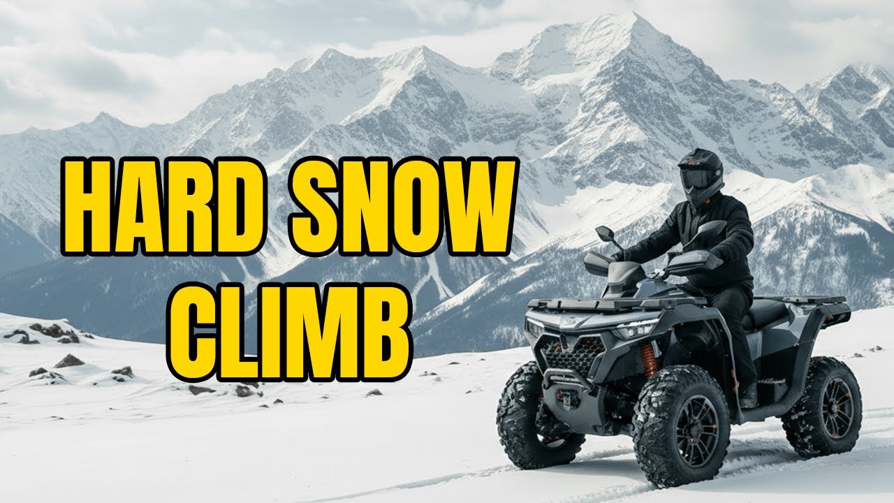 CFORCE 1000 Hard Climbing on Varful lui Roman ❄️