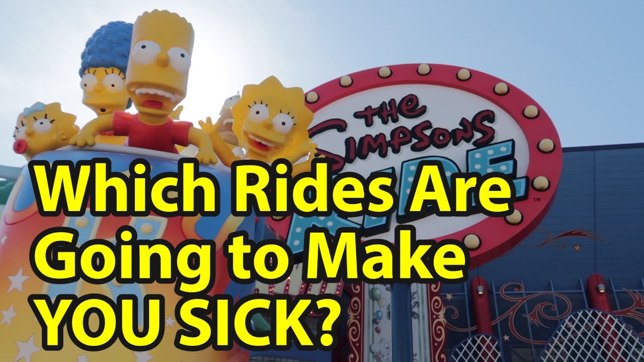 Шесть лучших аттракционов в Universal Studios Orlando, от которых вам станет дурно