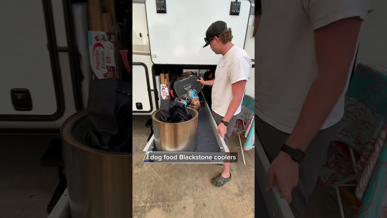 How to organize your RV basement #fulltimerv #rv #rvtravel #travel #rvproject #camping