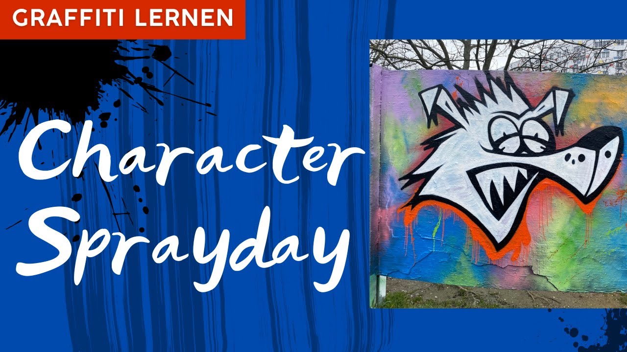 Sprayday #002 - Character sprühen