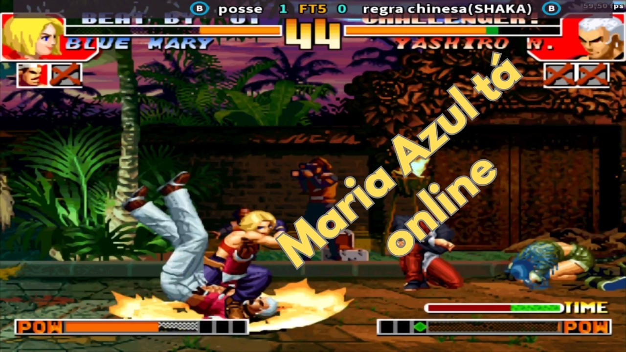 Android 18 fortissima - Posse 🇧🇷 vs 🇧🇷 Regra Chinesa (Shaka) KOF 97 - FT5