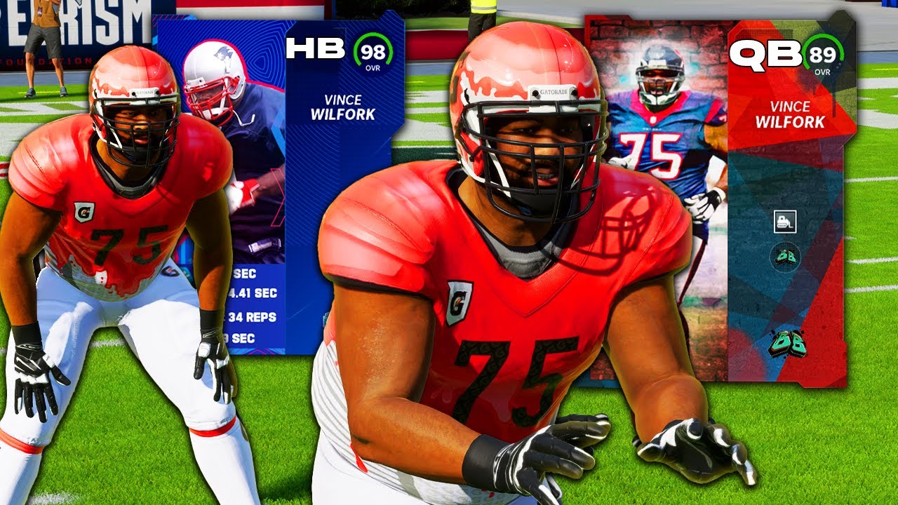 THE BEST MADDEN BACKFIELD OF ALL TIME! QB & HB VINCE WILFORK!