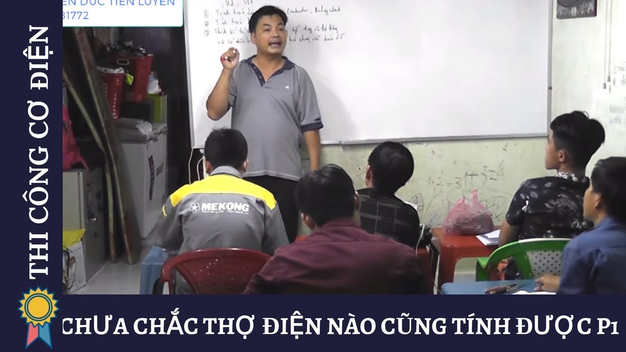 CHƯA CHẮC THỢ ĐIỆN NÀO CŨNG TÍNH ĐƯỢC P1|Kỹ Thuật Thi Công Cơ Điện MECHANICAL ENGINEERING