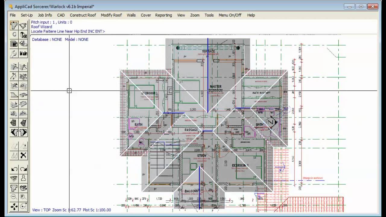 AppliCad Roof Wizard - Digitising from PDF drawings