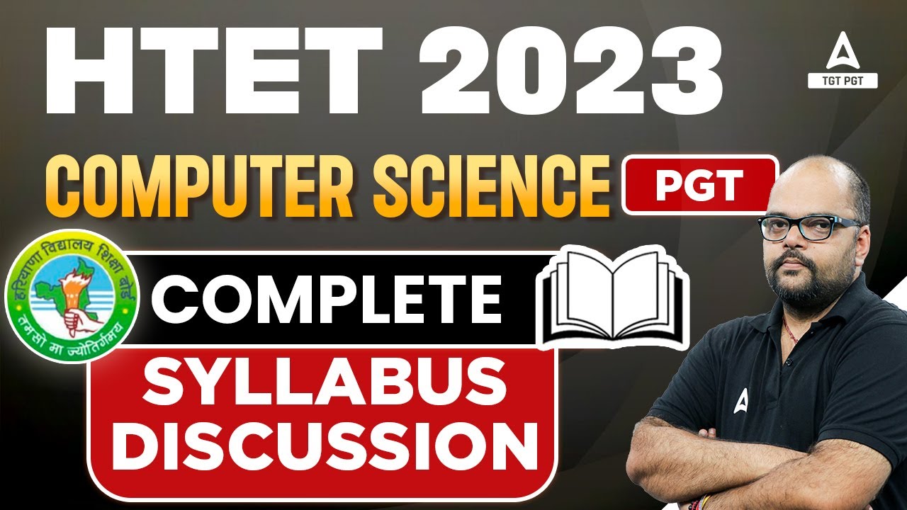 HTET PGT Computer Science Syllabus 2023 | HTET PGT Syllabus 2023 Discussion