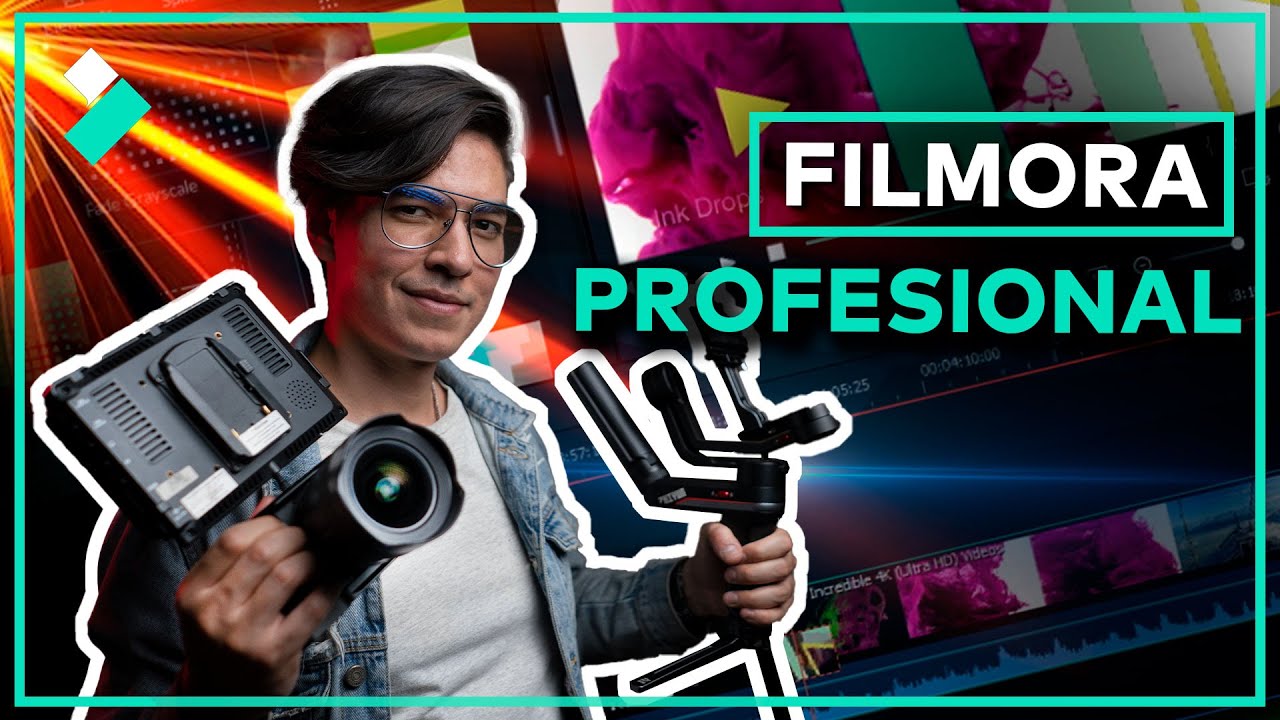 Por qué los Profesionales usan Filmora? | Mejor Programa para Editar Videos Profesionales y Rápido