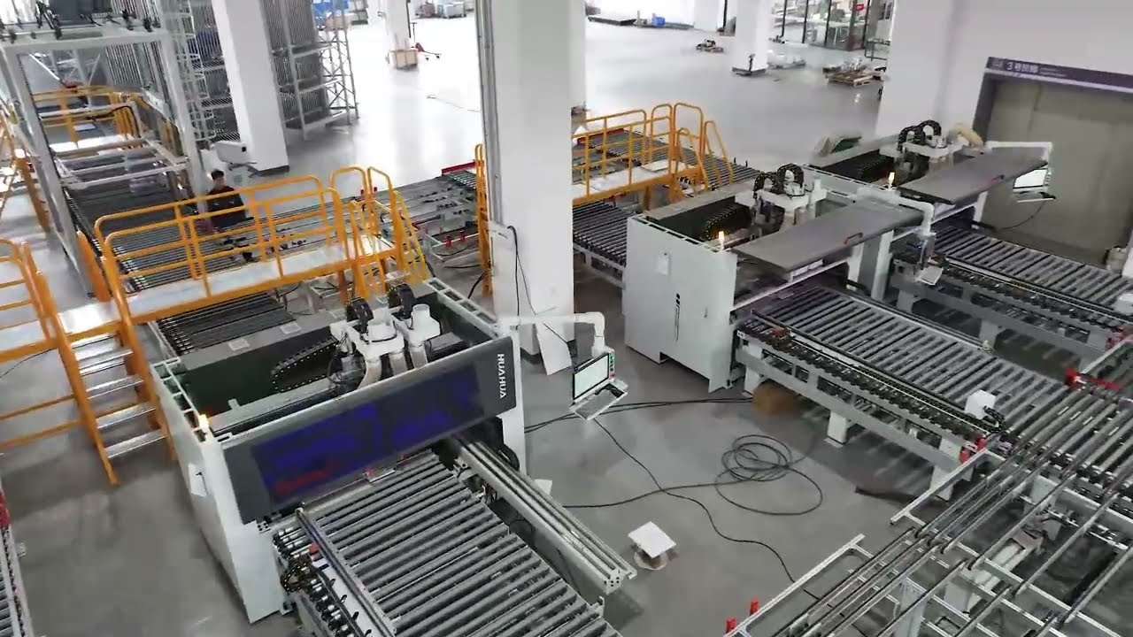 HUAHUA Industrial 4.0 Smart Production line 4+4+6